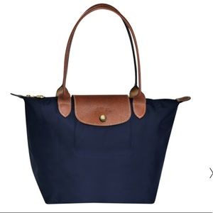 Longchamp Le Pliage Tote Bag Small Navy